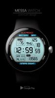 Retro Electronic Watch Face পোস্টার