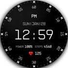 Icona Minimal Digital Watch Face