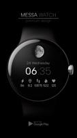 Minimal Watch Face Moon Affiche