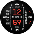 Minimal Digital Sport Watch ícone