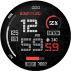 Digital Watch Face City NY PRO ícone
