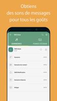 Sonneries Sms capture d'écran 3