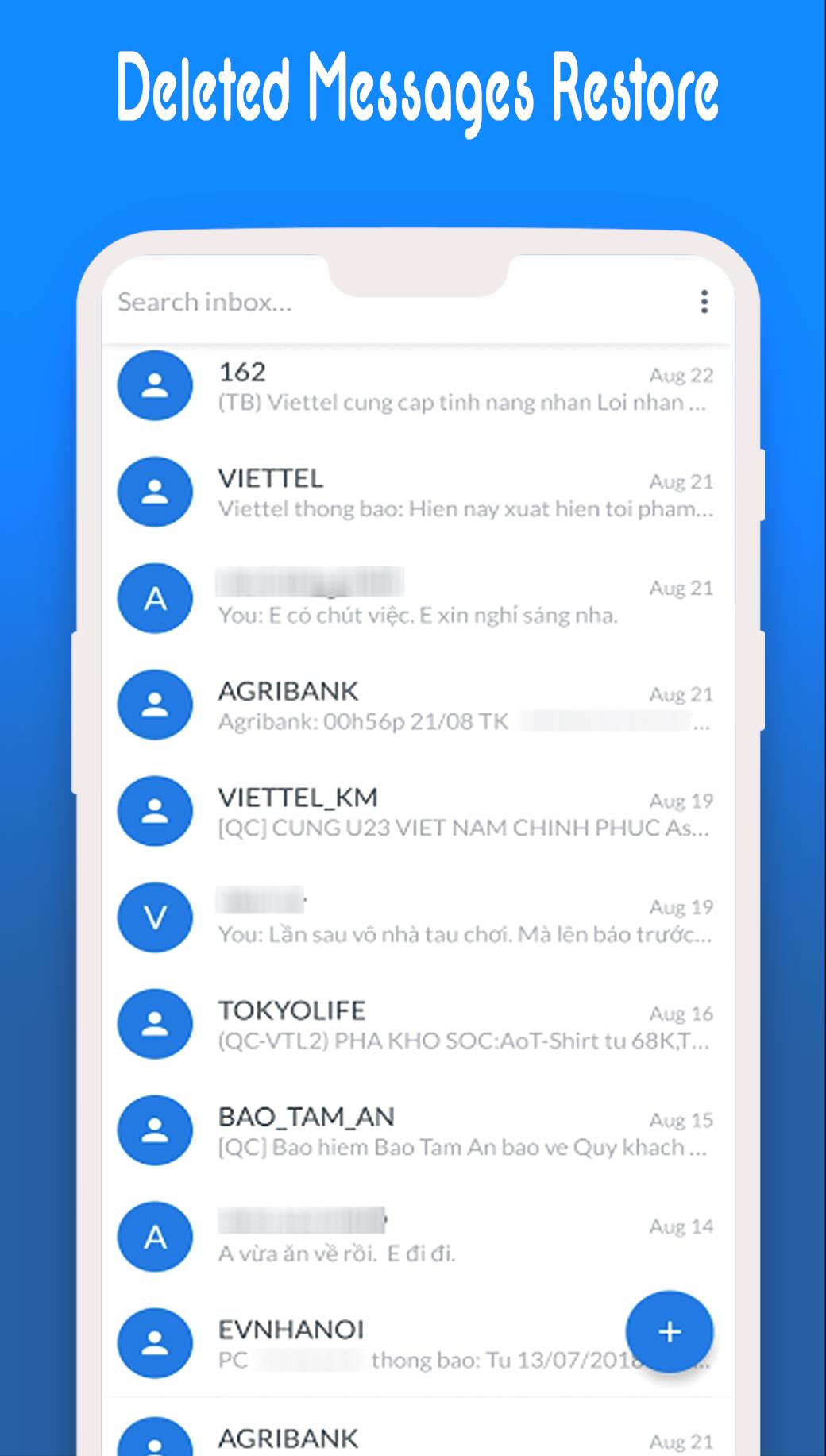 Deleted Messages Restore for Android APK Download