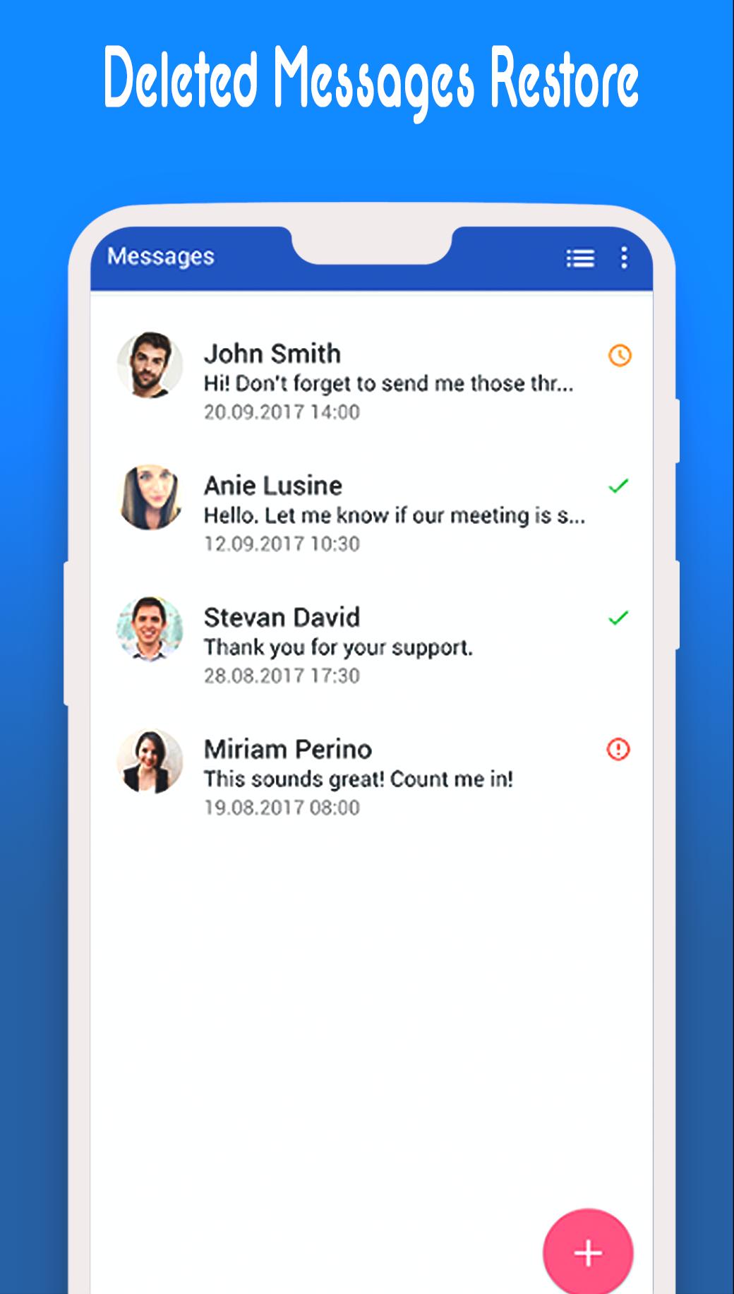Deleted Messages Restore for Android - APK Download