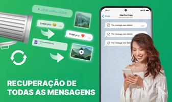 Mensagens e Toda recuperação Cartaz