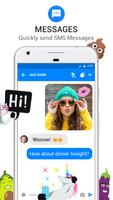 Messenger - Text, Calls, Messages, Chat, SMS, MMS الملصق