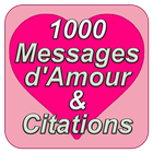 1000  SMS d'Amour & Citations иконка