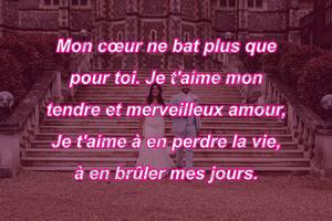 1000  SMS d'Amour & Citations تصوير الشاشة 3