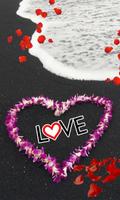 Love messages, flowers image Gif, I Love you gifs Affiche