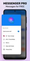 Messenger Hub الملصق