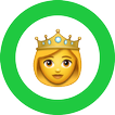 Magic Princess stickers for WhatsApp Messenger