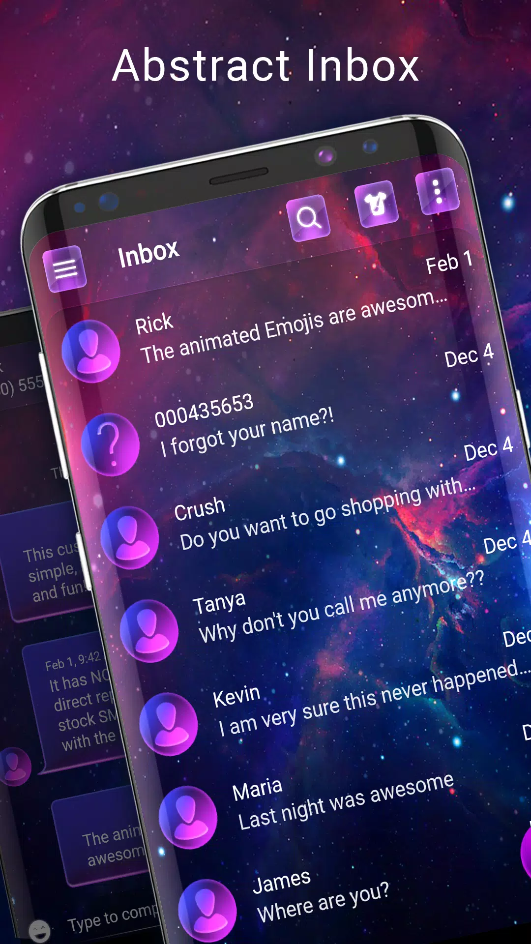 led SMS Messenger theme APK for Android Download