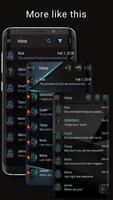 Cool black messenger theme screenshot 2
