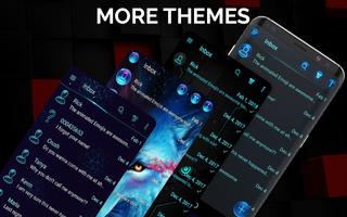 Neon Messenger Dernière thème version 2021 capture d'écran 2