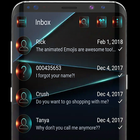 Тема SMS Messenger в ночном режиме иконка