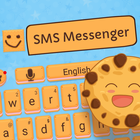 Sweet cookie messages and wallpapers icon