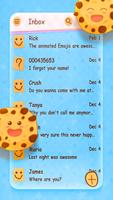 Sweet cookie messages and wallpapers ภาพหน้าจอ 1