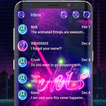 Chat color neon per SMS