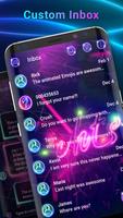 SMS için neon renkli sohbet gönderen