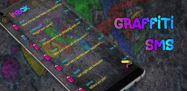 Graffiti colourful SMS theme