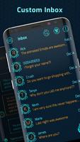 Hacker sms messenger theme الملصق