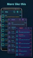 Hacker sms messenger theme تصوير الشاشة 2