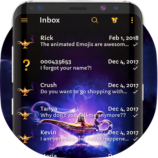 Messenger theme SMS version