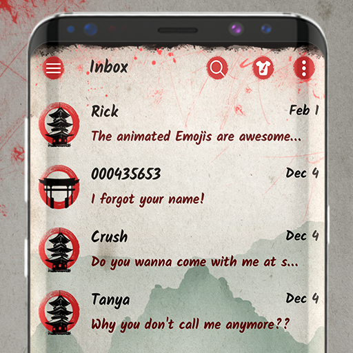 Tema Samurai SMS