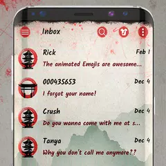 Samurai SMS theme XAPK Herunterladen