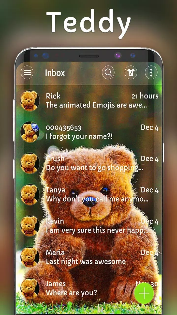 Teddy bear SMS theme for Android - APK Download