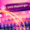 Nouveau clavier et SMS de messagerie 2021 thème APK