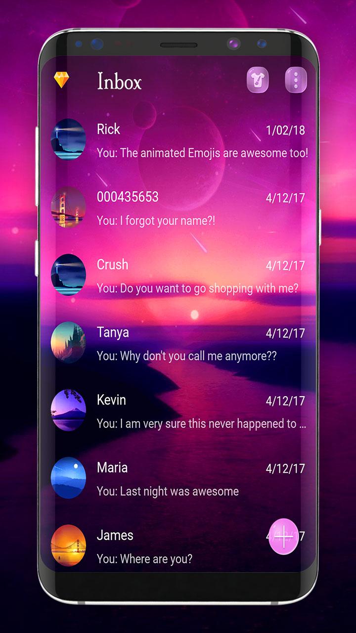 New SMS APP Theme Messenger Version 2020 Android APK 2.0.12 Download
