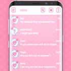 Pink messenger theme 아이콘