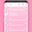 Pink messenger theme