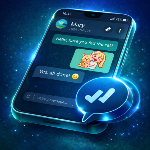 Blue Tick Chat Style 4K