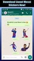 WhatsApp Için Messi Etiketler Ekran Görüntüsü 1