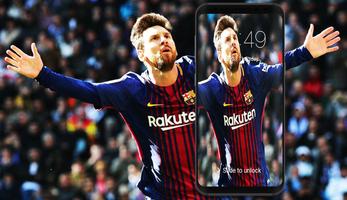 Lionel Messi Lockscreen capture d'écran 3