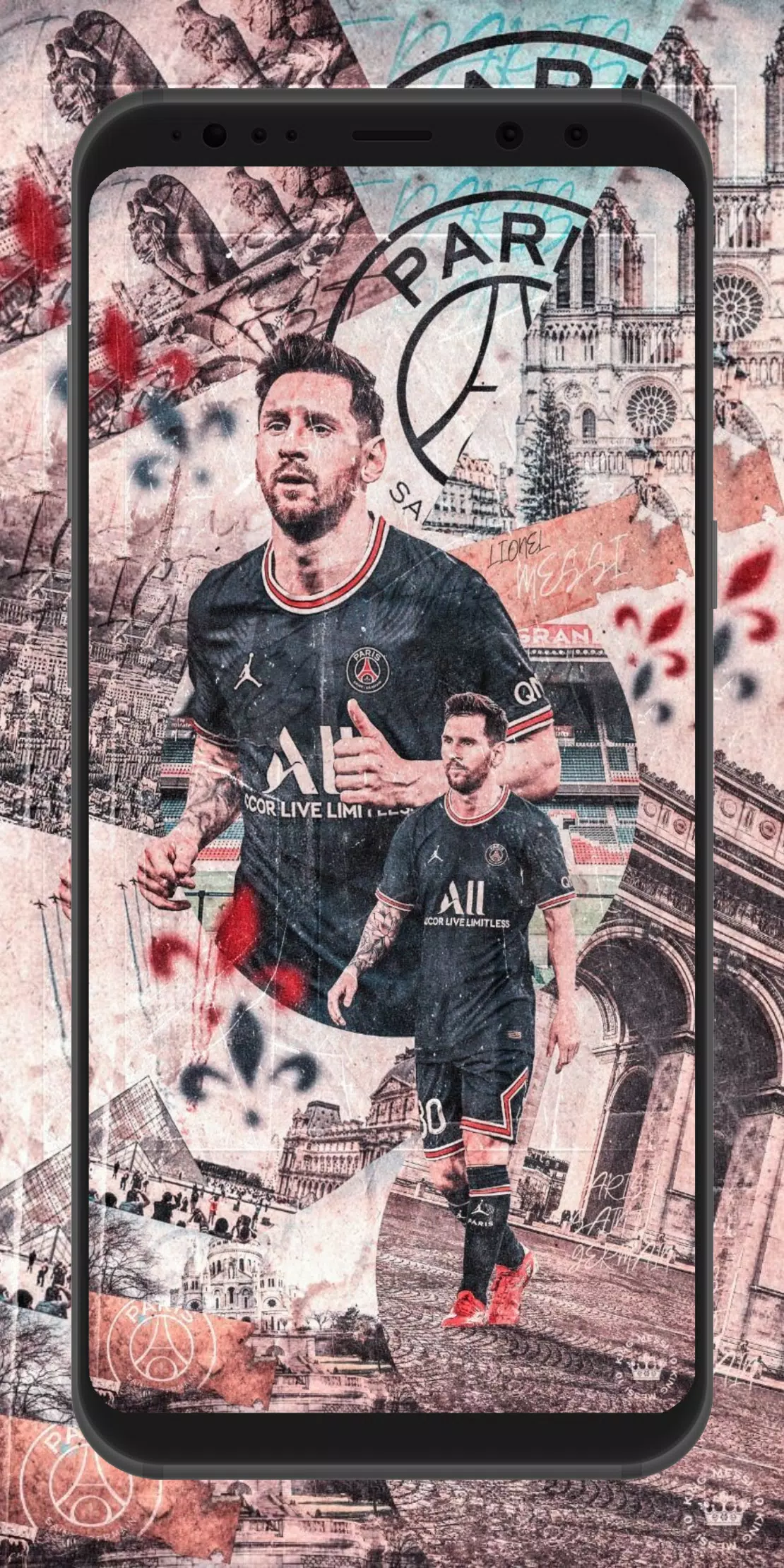 Messi PSG Wallpaper: \