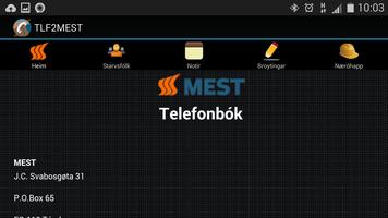 Phonebook for MEST employees screenshot 1