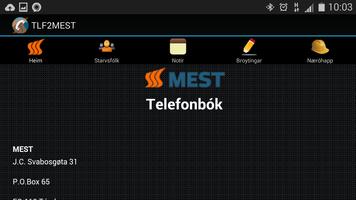 MEST Telefonbók screenshot 2