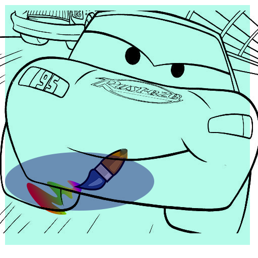 McQueen Coloring Book