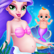 Mermaid Mom & Baby Care Game