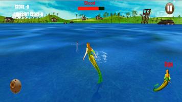 Hungry Mermaid Attack 포스터