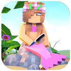 ikon Mermaid Skins for MCPE (Minecraft PE)