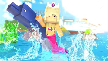 Mermaid Skins for MCPE (Minecraft PE)-poster