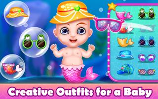 Mermaid Game: Newborn,Pregnant ảnh chụp màn hình 3