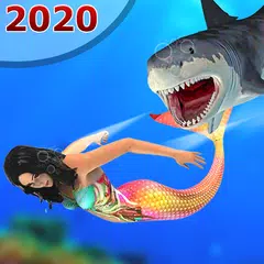 Meerjungfrau Rennen 2020: Meerjungfrau Simulator XAPK Herunterladen