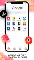 X Browser Pro: Fast Browser Cartaz