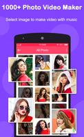 1000+ Photo Video Maker تصوير الشاشة 1