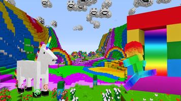 Rainbow Kawaii World Crafting capture d'écran 1